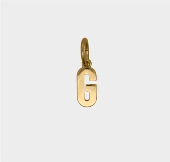 Charm Rue des Mille Woman Charm Bar in Brass CB-LCN IN G - CB-LCN IN G